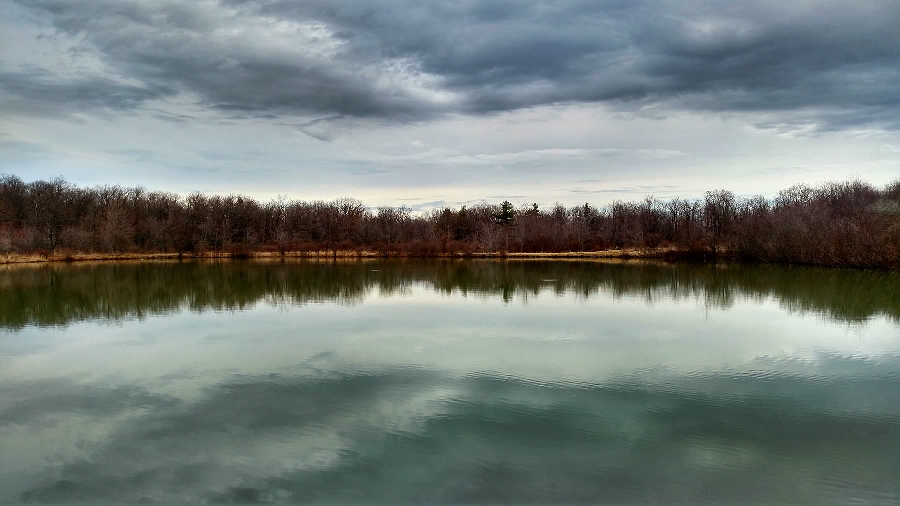 Lake at dawn